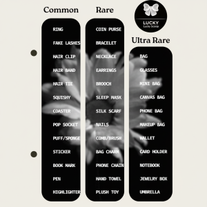 Complete Scoop Box (Common, Rare, Ultra Rare Items)