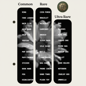Complete Scoop Box (Common, Rare, Ultra Rare Items)