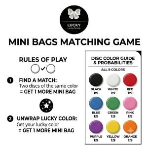 Lucky Mini Bags Matching 🎁🌈-Random quantity, random styles